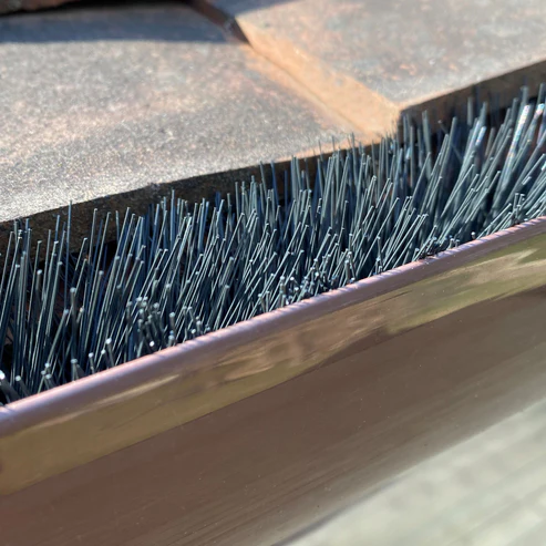 20m Black Gutter Brush Leaf & Moss Guard – Easy Fit Gutter Protection for Leaves, Debris & Moss - Image 5