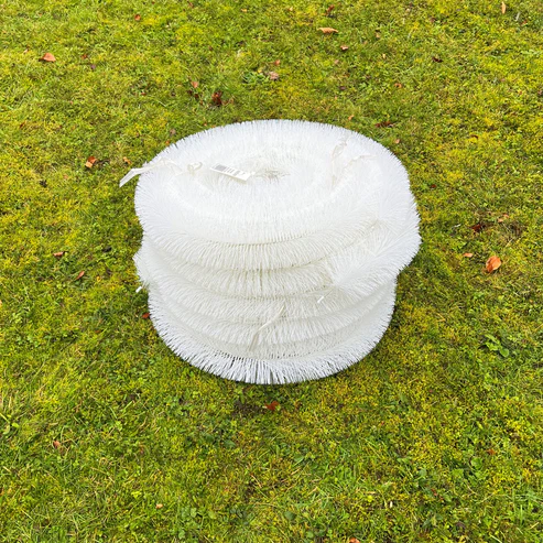 20m White Gutter Brush Leaf & Moss Guard – Easy Fit Gutter Protection for Leaves, Moss & Debris - Image 5