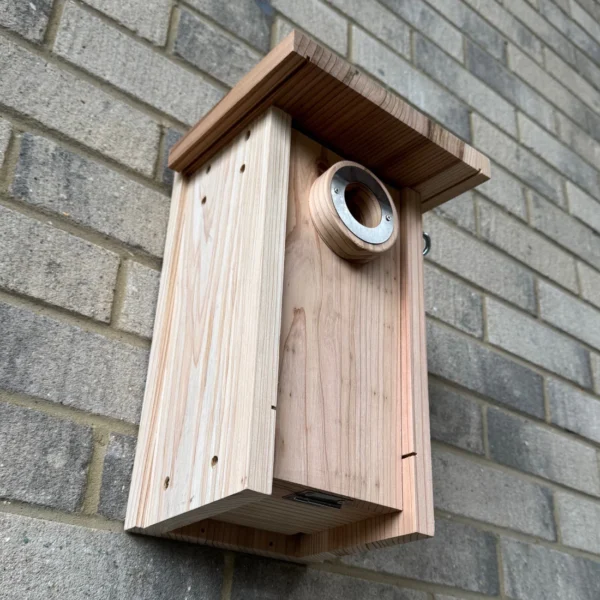 Premium Wooden Birdhouse Garden Nest Box (Set of 2) – Insulated Design with Reinforced Entrance Hole for Garden Birds - Image 5