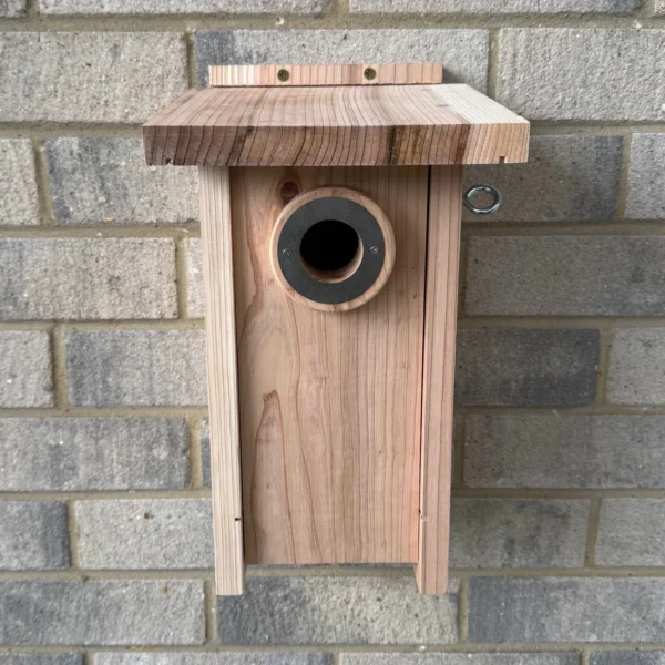 Premium Wooden Birdhouse Garden Nest Box (Set of 2) – Insulated Design with Reinforced Entrance Hole for Garden Birds - Image 7