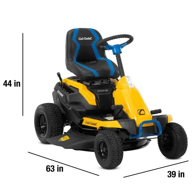 Cub Cadet CC30E 30-in. 56V MAX Riding Lawn Mower - Image 3