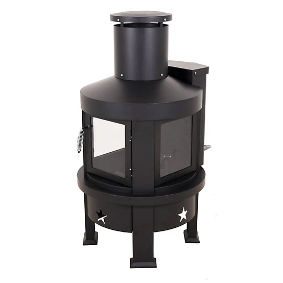 Even Embers Pellet Chiminea, 100 sq. ft., 70,000 BTU - Image 2