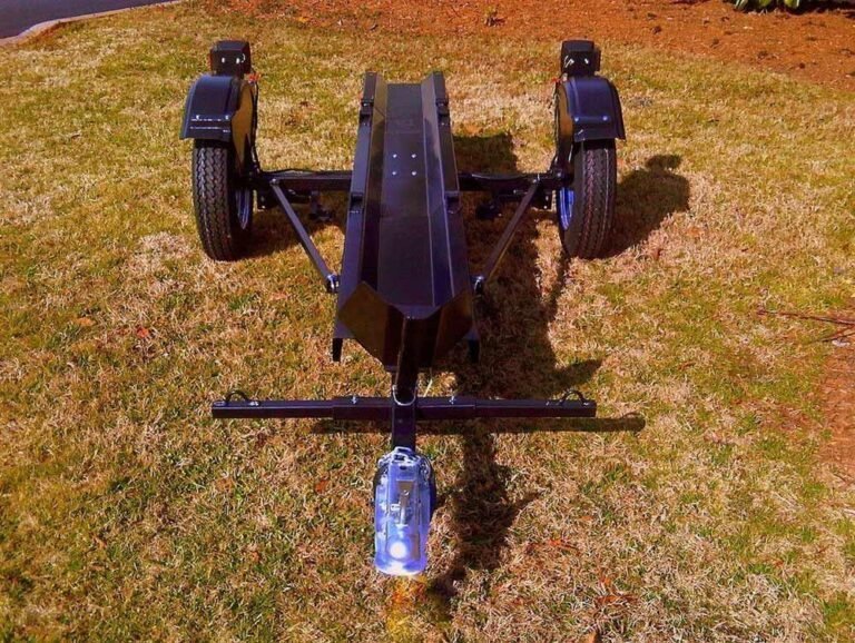 ACE Single Rail Folding Motorcycle Trailer - Image 6