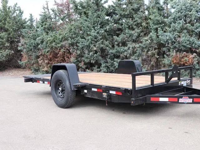 7 X 14 Interstate Single Axle Tilt 7K Trailer - Image 5