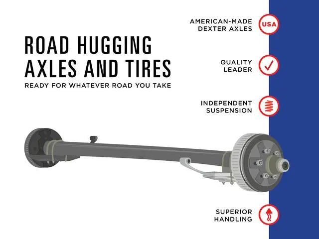 7 X 16 Interstate Full Bed Single Axle Tilt 7K Trailer - Image 4