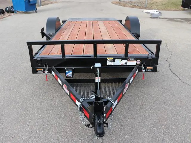 7 X 16 Interstate Full Bed Single Axle Tilt 7K Trailer - Image 2