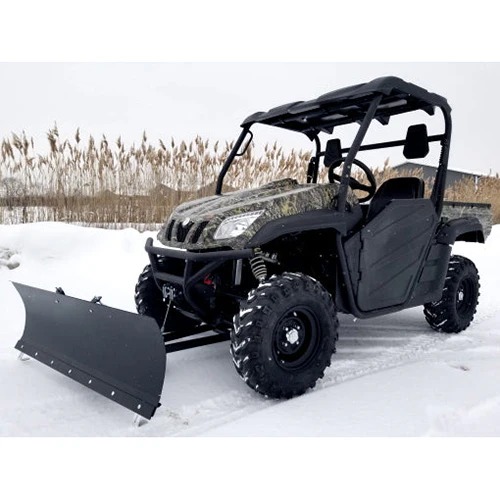 650cc 4×4 UTV Utility Vehicle With Snow Plow & Disc Brakes – ATV Comrade 650 – BLUE CGR-COMRADE-650-PLOW